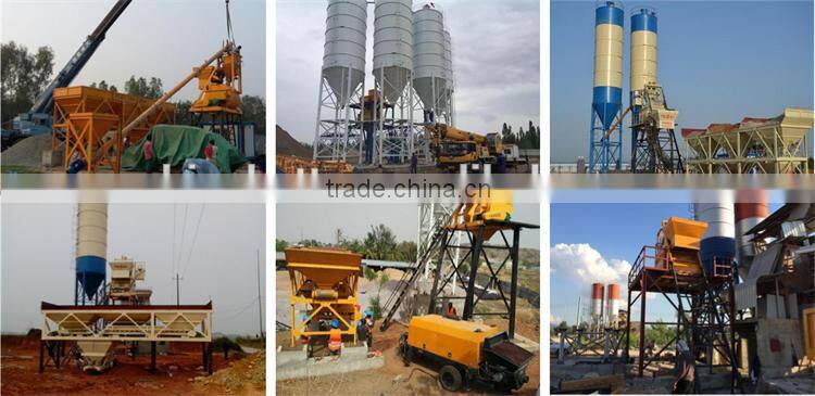 Automatic concrete mixer hopper JS concrete mixer
