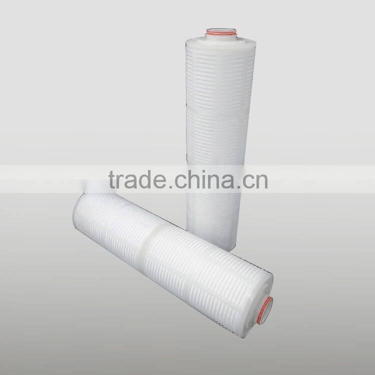 Custom Lastest!!! New design high flow pleated filter cartridge