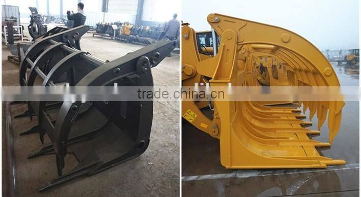 Muti-function Grass Grapple/Straw Grapple/Grapple Forks for sale, EX55,EX70,EX120,EX200,EX300,EX320,EX330,EX350 Grass Fork