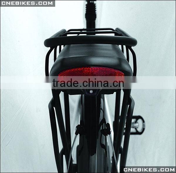 rear rack 36v electric bike battery with led lamp for lithium battery 8.8ah ebike battery for 200w-500w motor