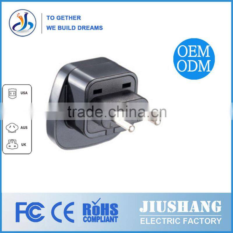 DGJIUSHANG SS-11A to Germany Schuko to uk plug adapter 250V 13A