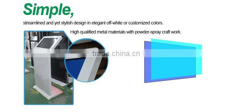 42 inch All in One Lcd touch screen information kiosk with android 4.4