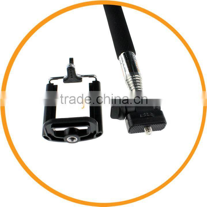 Z07-1+L ( U clip 5.5-8.5cm) Mobile Phone Monopod for Note 3 S5 S4 S3, 5G 5C 5S from dailyetech
