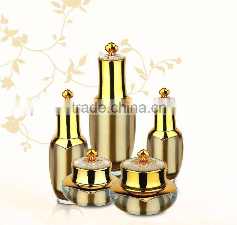 Royal cosmetic plastic cream jar