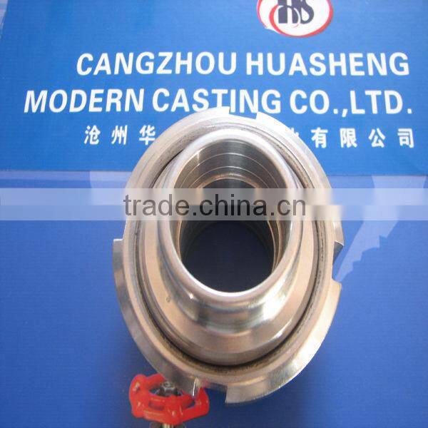 stainless steel casting union