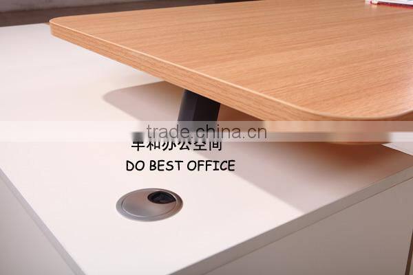 Modern design simple office table metal frame office desk