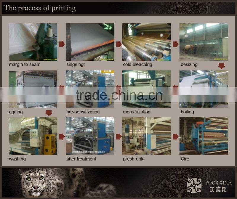 2013 new nantong foursix luxury 100% cotton reactive dye 40s home textile duvet cover pillow 3d bedding set and 3d cotton fabric