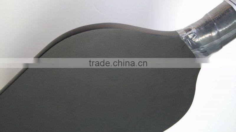 square face 100% glassfibre+ wood paddleball racket