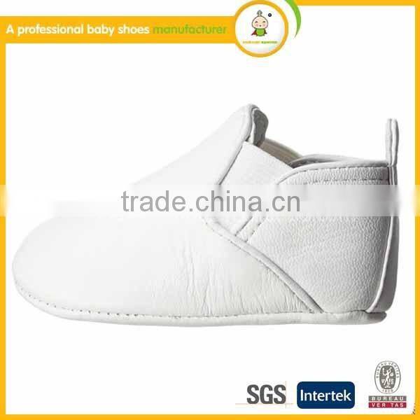 white pu soft sole infant shoe kids leather shoes