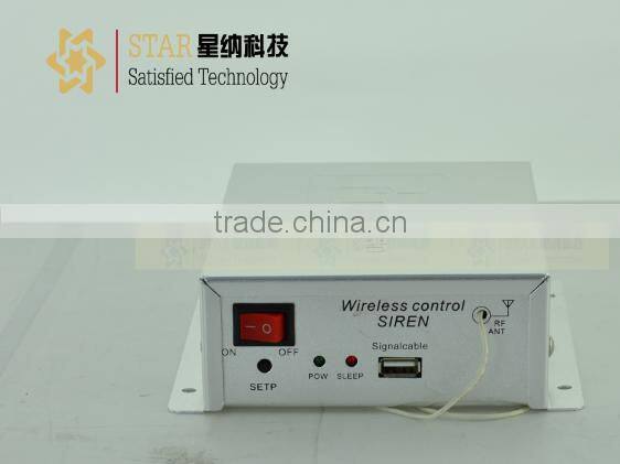 Hot selling 200W wireless police electric siren car alarm amplifier AS-880A