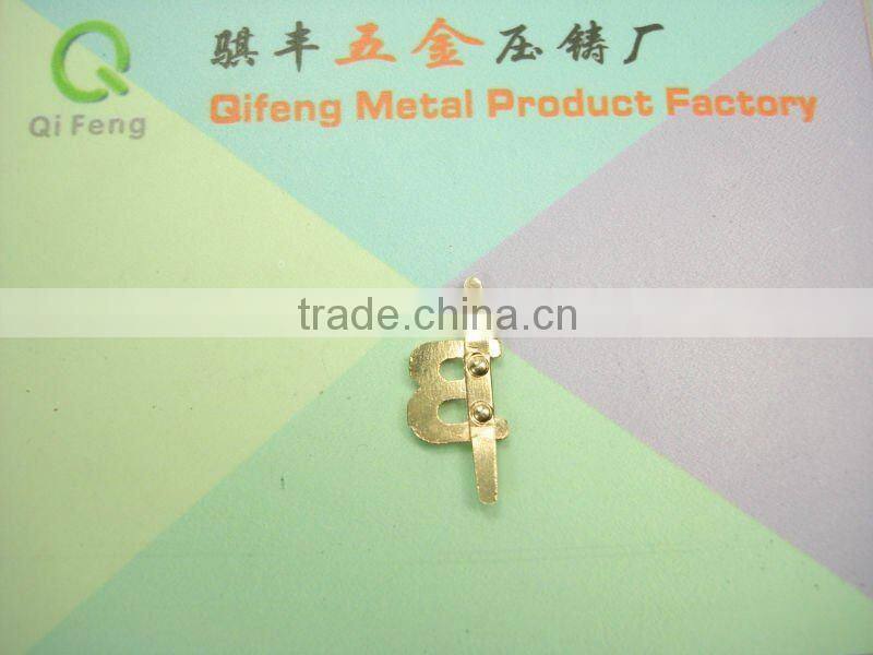 qifeng fashion hardware small lable for b f-893