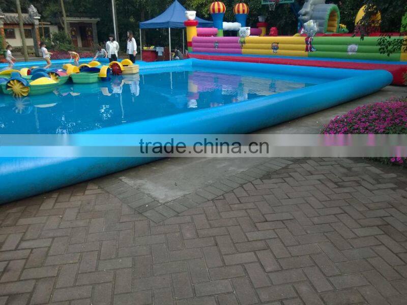 2016 blue inflatable pool/inflation pool/inflatable swimming pools