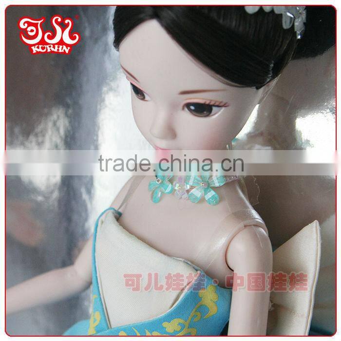 11'' pvc fashion bride doll wedding gift