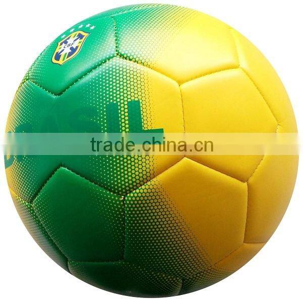 Well made high quality TPU machine stitched size 1, 2,3,4,5 soccer ball for competition