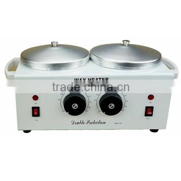Hottest professional Spa Salon Wax Warmer & Double Pot Wax Heater for Hair Removal&waxing machine