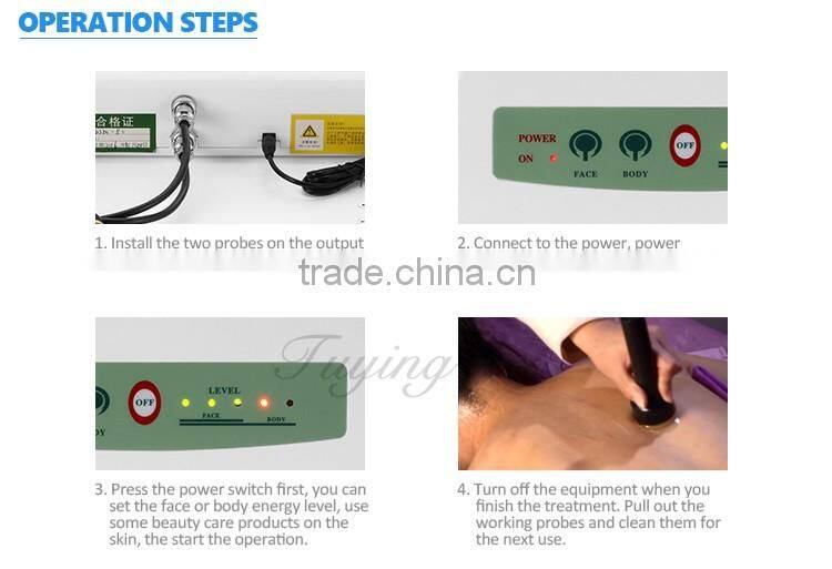 beauty equipments machine titanium ultrasonic machine for skin care