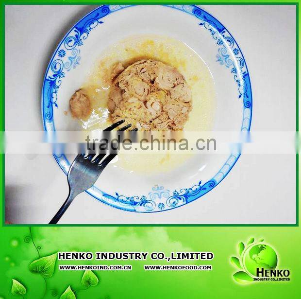 canned tuna chunks in oil