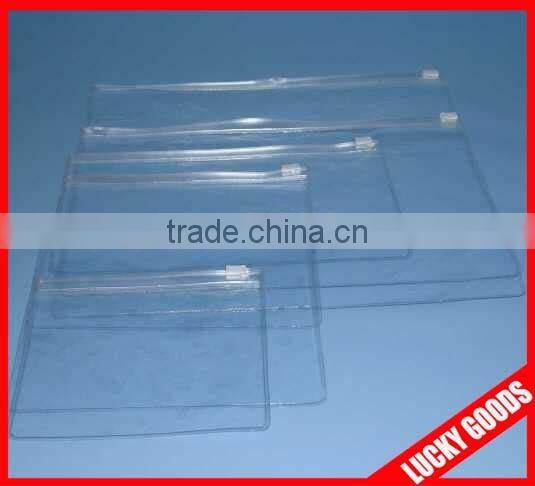 promotional file bag, pvc pouch, zipper bag pvc