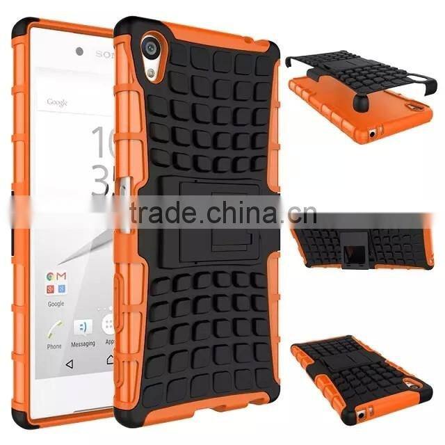 For SONY XPERIA Z5 PREMIUM Z5+ Armor CASE Heavy Duty Hybrid Rugged TPU Impact Kickstand Hard ShockProof CASE OUT DOOR CASE