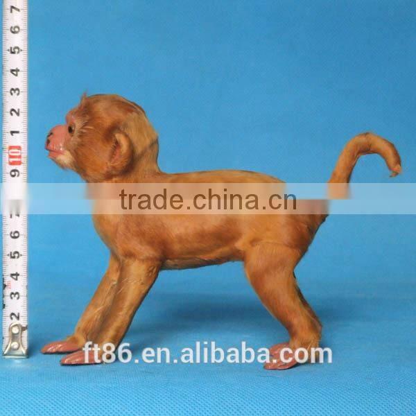 handmade customized plush lifelike artificial realistic toy monkeys for sale