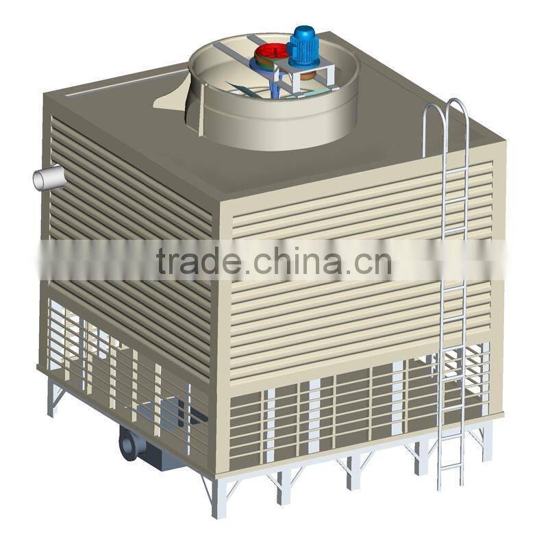 Water treatment industrial frp water cooler