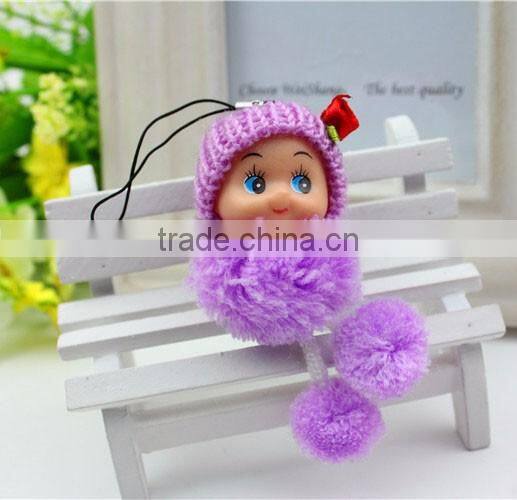 xianjian Cute Doll Key Chain Handbag Bag Pendant