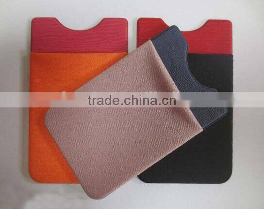 Cheap 3m sticker smart wallet mobile card holder
