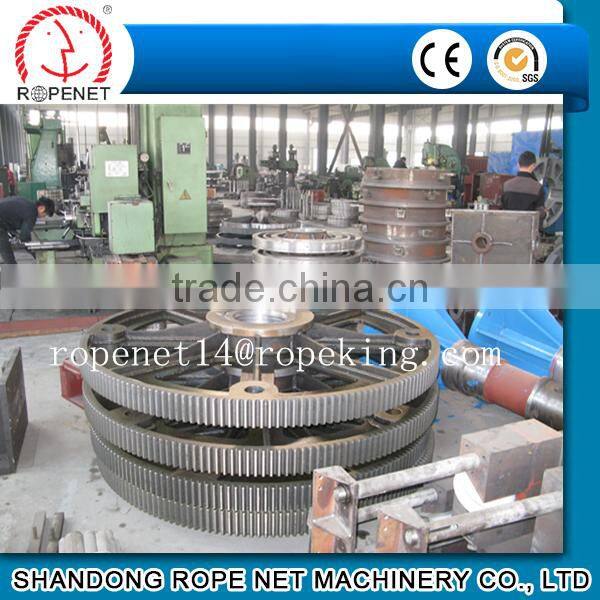 China big 8 strand mooring rope making machine from ROPENET
