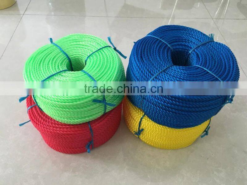 Best quanlity 2016 China PP danline rope,PE rope,PP color rope,fishing rope