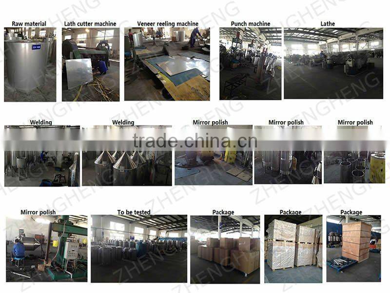 Stainless steel wine barrle with movable wheels