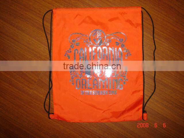 waterproof backpack/show bag made in china