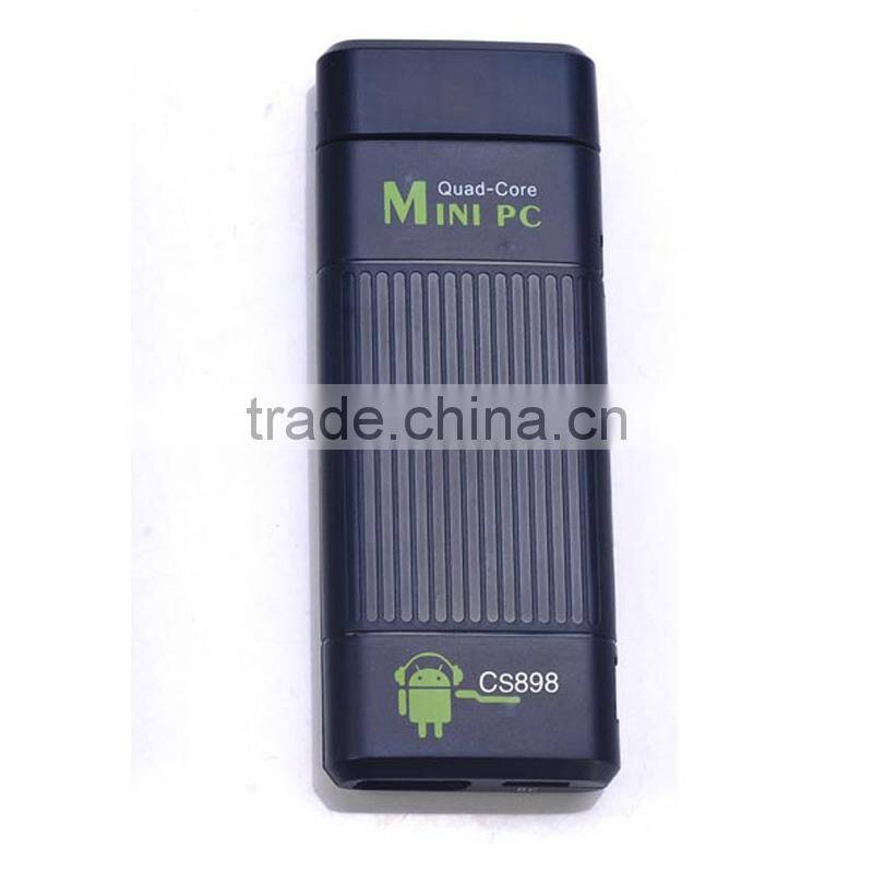 Quad core CS898 rk3188 Mini pc hdmi bluetooth adapter OS 2GB RAM 8GB ROM 1.8GHz Bluetooth HDMI WIFI Andriod TV Dongle