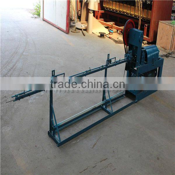 Wire cutting off straightening machine
