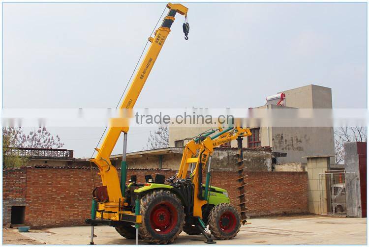 2016 Hole Digger With Tractor For Sale