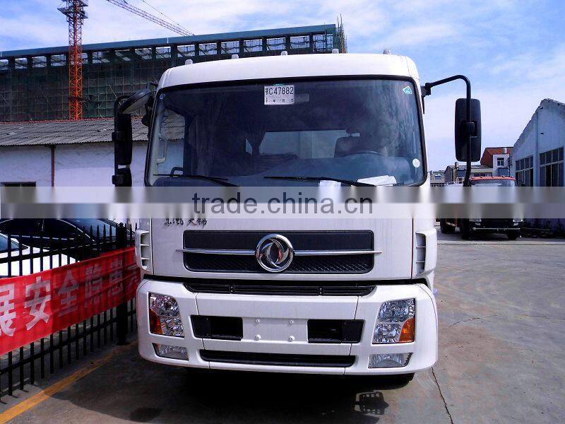 Dongfeng Tianjin garbage dump truck with capacity 14cbm