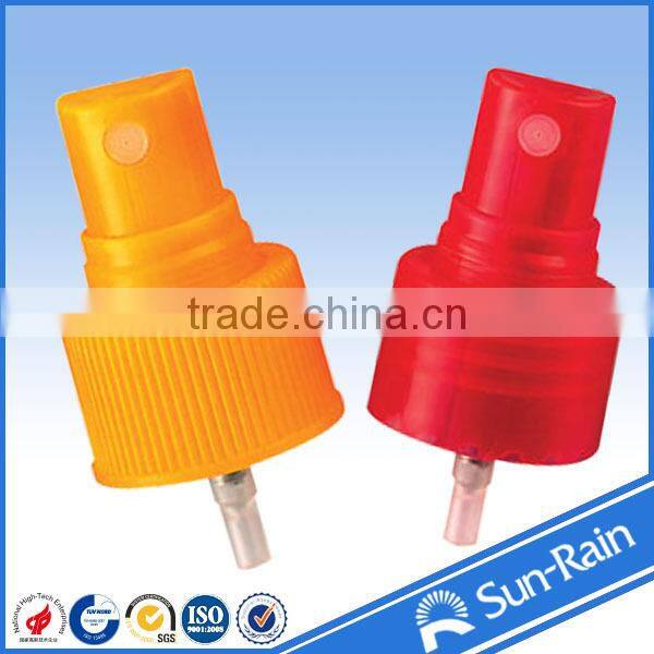 China-made wholesale good effect mist sprayer 24/410 ribbed with overcap