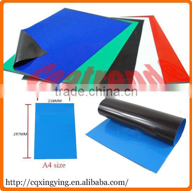 Chinese Supplier High Quality Vinly Sheet Light Color With Erase Layer Magnetic Sheet