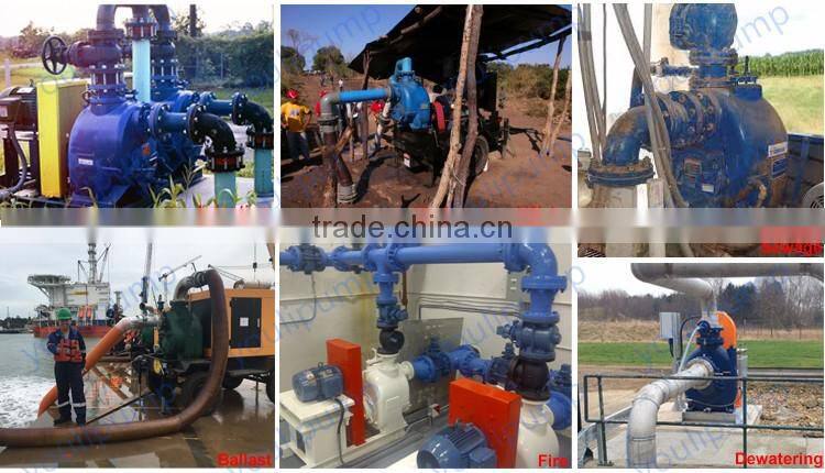Self Priming Diesel Engine Centrifugal Pump