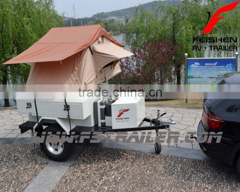 roof tent camper trailer OF2X customized trailer