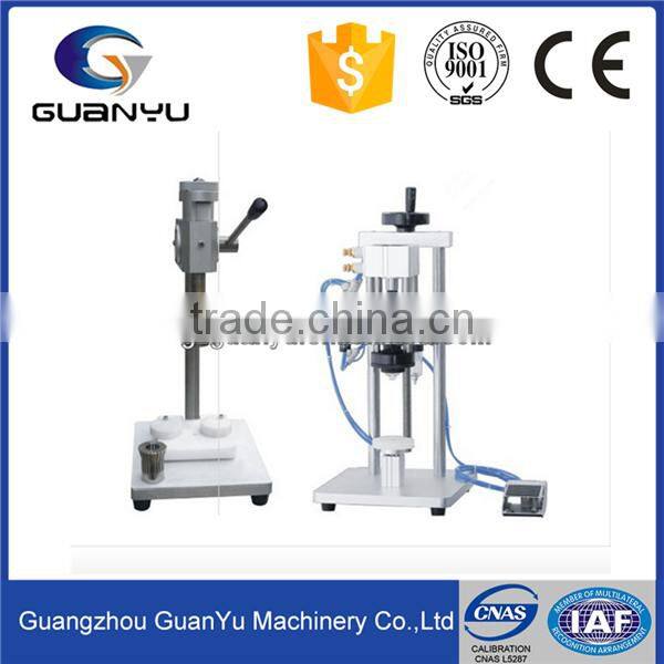 Clamping Type Closing Hand Operated Perfume Capping Machine
