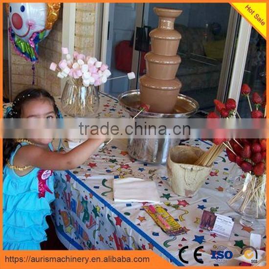 Portable stainless steel chocolate fountain machine chocolate machine on sale