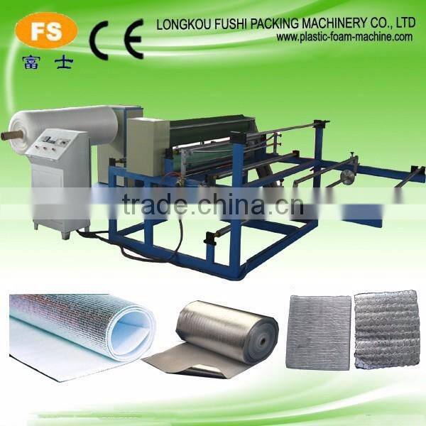 CE ISO Foam Pad Mat Laminating Aluminium Film Production Machine