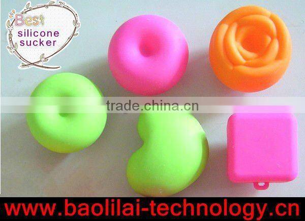 Free packing Fashion Silicone Rubber Sucker