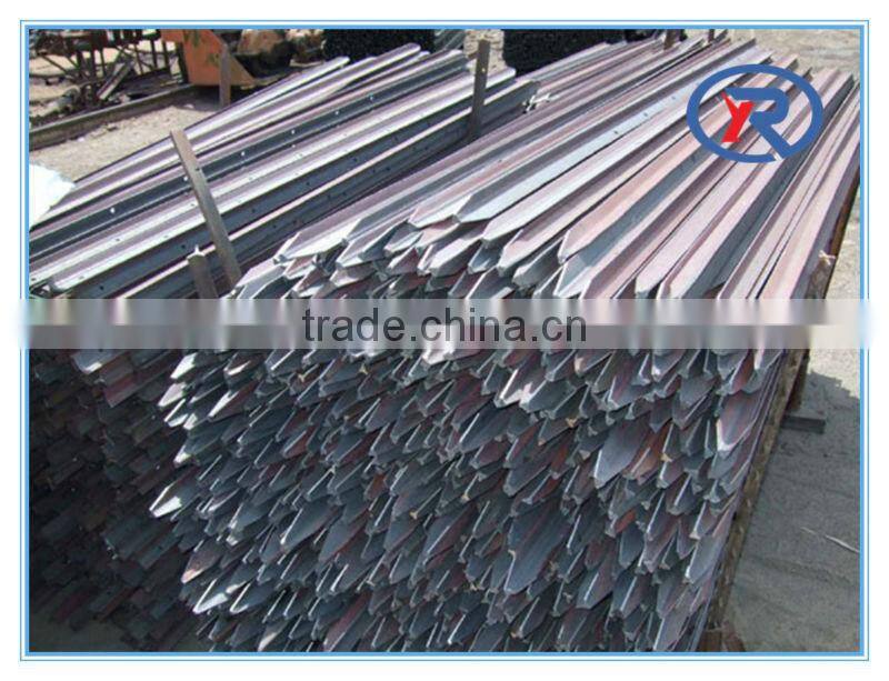 hebei china produce galvanized steel y fence post,Australian y star picket