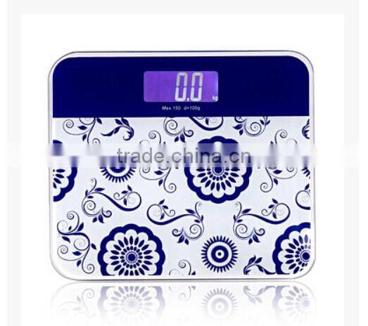 Body digital glass weighing scale human health