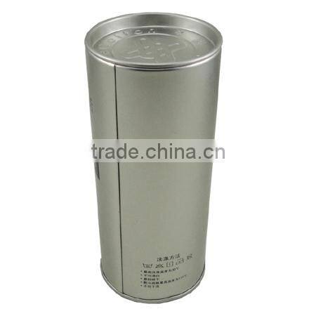 Hot selling custom round alcohol tin can