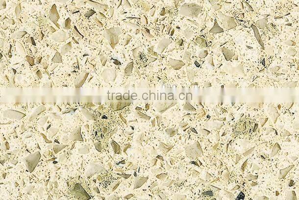 Chinese multi color artificial Quartz Surface slabs