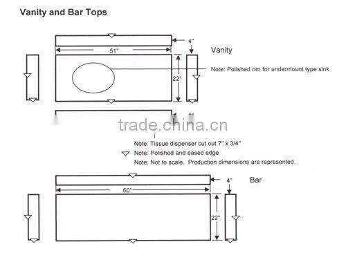 granite and marble countertop wash basin