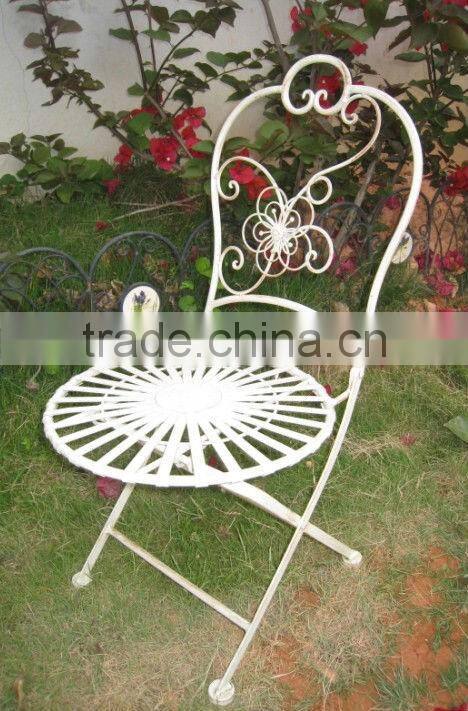 Knocking down chair garden