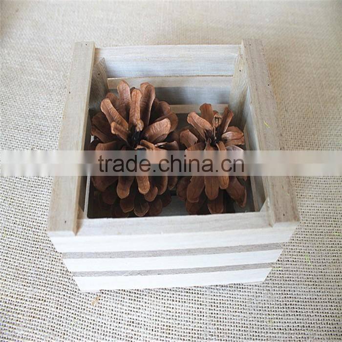 Flower girl baskets handmade flower basket christmas decorative flower basket wood flower basket for sale